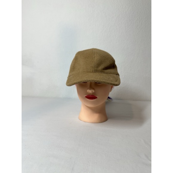 Abercrombie & Fitch Other - Abercrombie & Fitch Tan Wool Blend  Trucker Hat Cap‎ 21.5" Strap Back Unisex